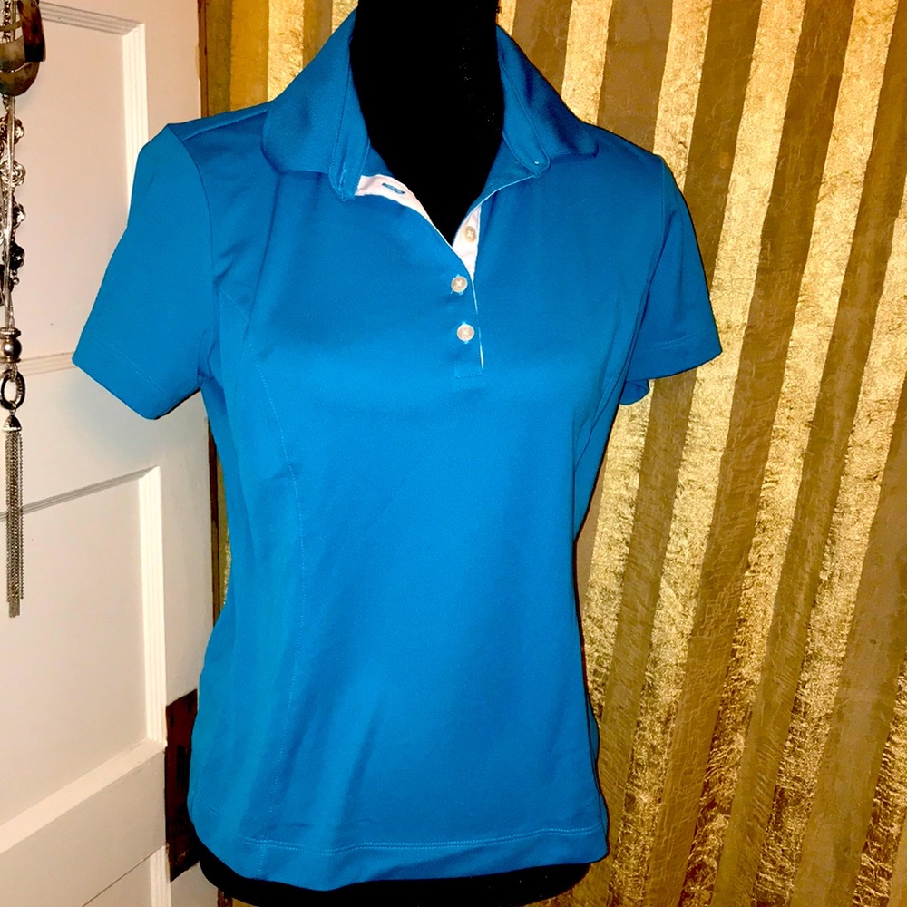 Nike golf, blue tee